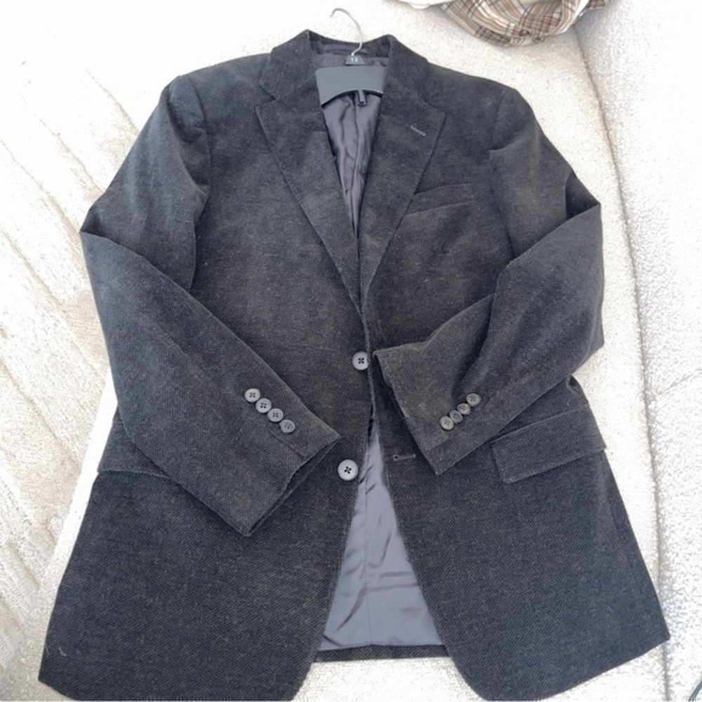 Z ZEGNA Mens Cotton Cord Jacket